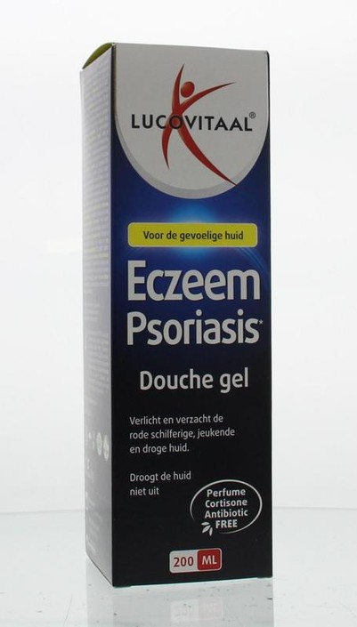 Lucovitaal Eczeem psoriasis douchegel (200 Milliliter)