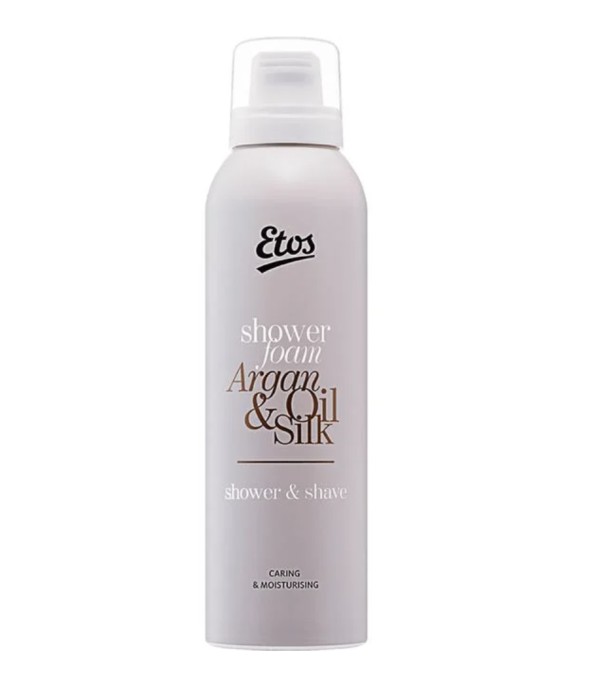 Etos Arganoil & Silk 2 In 1 Showerfoam 200 ml