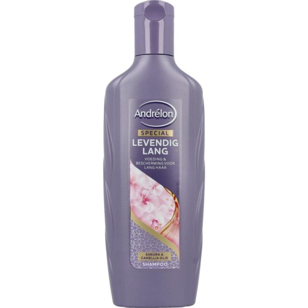 Andrelon Shampoo levendig lang (300 Milliliter)