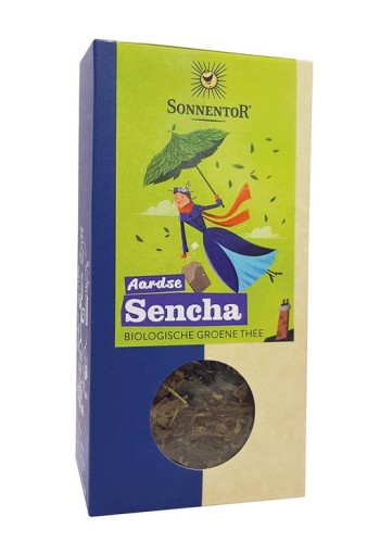 Sonnentor Aardse sencha groene thee bio (70 Gram)