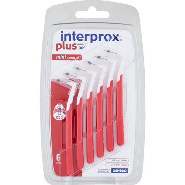 Interprox Plus Mini Conical Ragers Rood 
