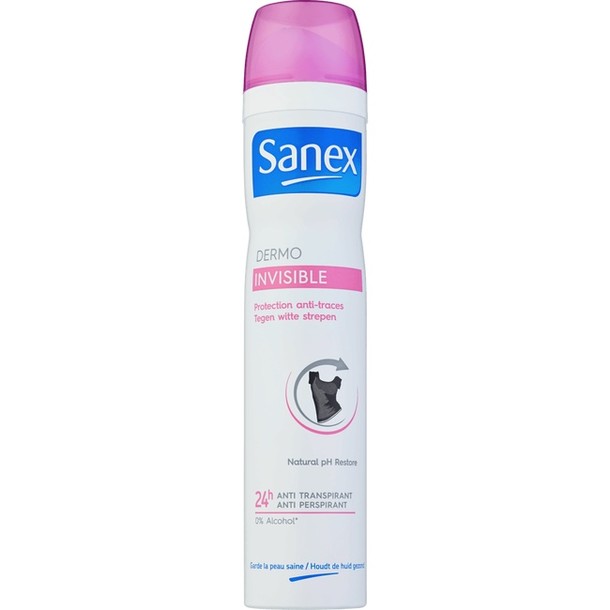 Spray Sanex Dermo Invisible spray Alle huidtypes 200 ml