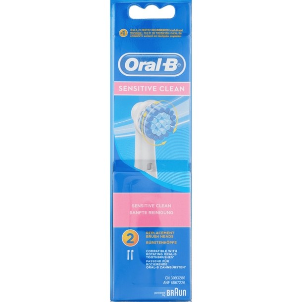 Oral-B Sensitive Clean Opzetborstels 2 st.