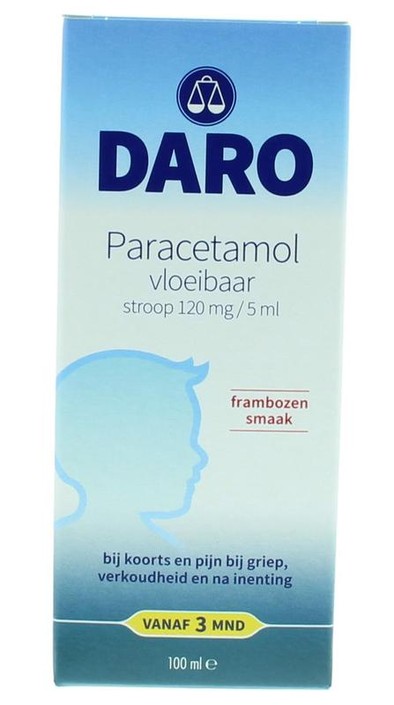 Daro Paracetamol vloeibaar (100 Milliliter)