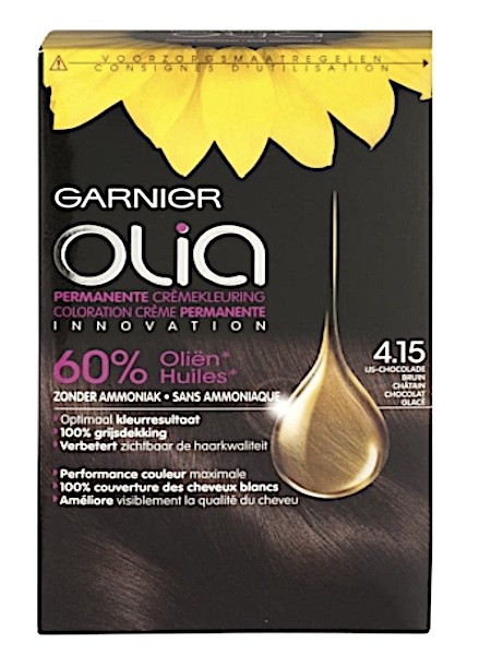 Garnier Olia 4.15 IJs-Chocolade Bruin Crèmekleuring