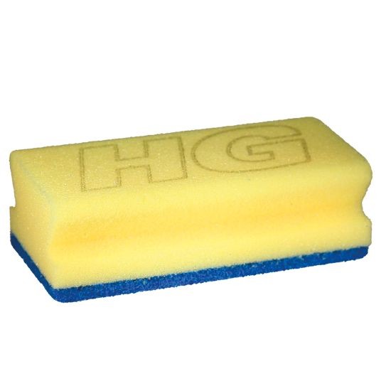 HG Sanitairspons blauw/geel (1 Stuks)