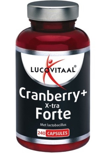 Lucovitaal Cranberry+ X-tra Forte 240cap