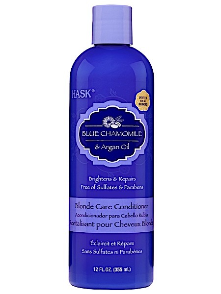 Hask Blue Chamomile & Argan Oil Blonde Care Conditioner 335 mL