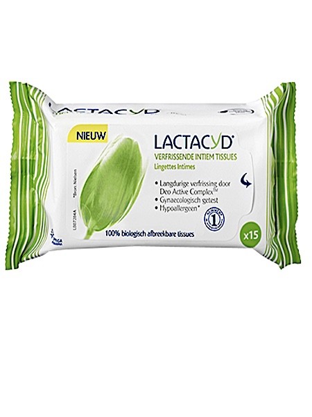 Lactacyd Verfrissende Intiem Tissues