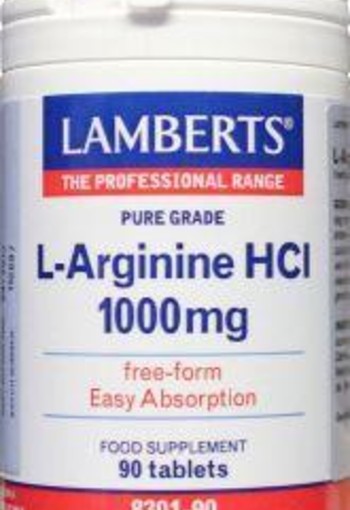 Lamberts L-Arginine 1000mg (90 Tabletten)
