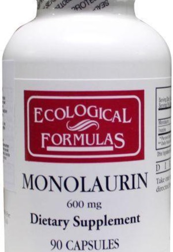 Ecological Form Monolaurine 600mg (90 Capsules)