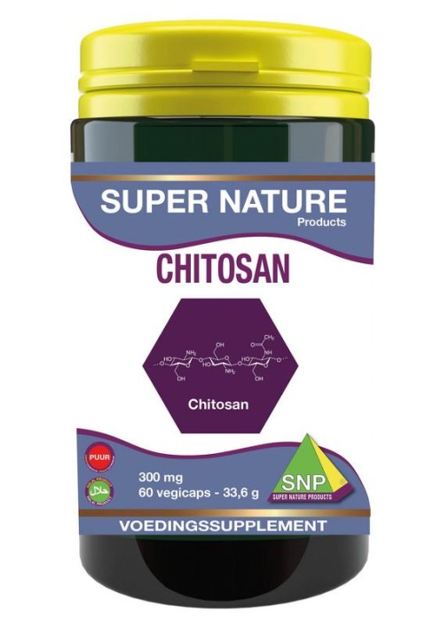 SNP Chitosan 300 mg puur (60 Vegetarische capsules)