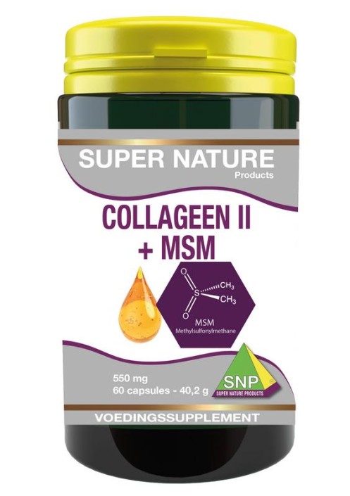 SNP Collageen II + MSM (60 Capsules)