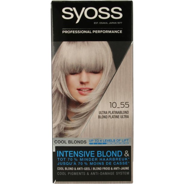 Syoss Color Cool Blonds 10-55 ultra platinum blond (1 Set)
