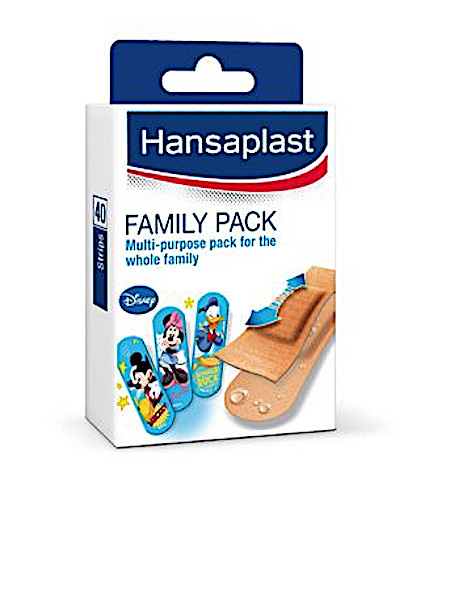 Hansaplast Familiepak Strips 40st