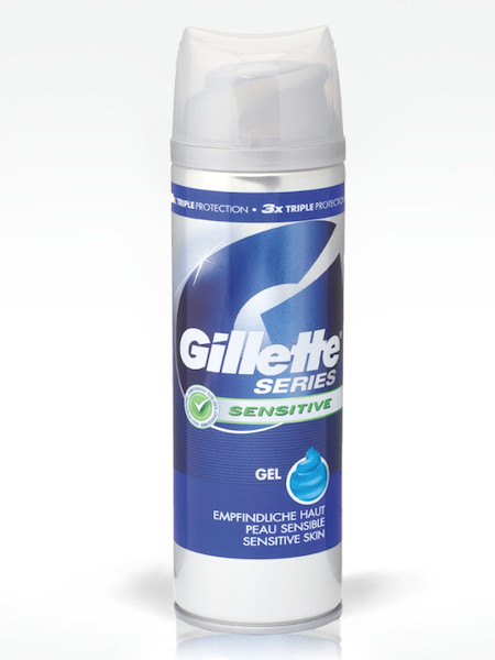 Gillette Series Scheergel Gevoelige Huid Mini 75 ML gel