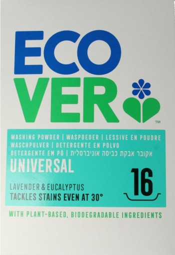 Ecover Waspoeder wit/universal (1200 Gram)