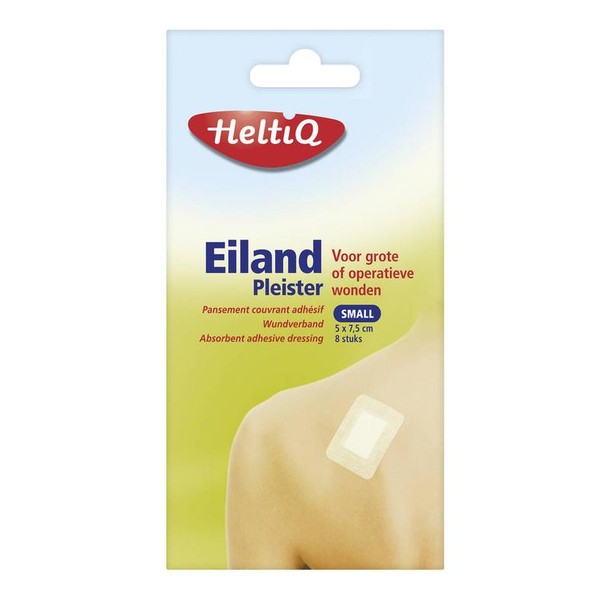 Heltiq Eilandpleisters small 5 x 7.5cm (8 Stuks)