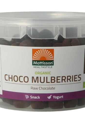 Mattisson Absolute raw choco mulberries bio (150 Gram)