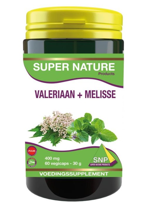 SNP Valeriaan melisse 400 mg puur (60 Capsules)