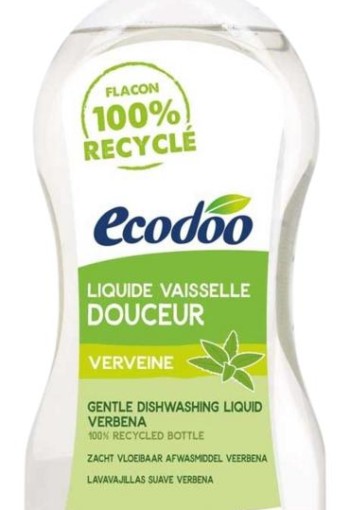 Ecodoo Afwasmiddel vloeibaar zacht verbena eco (500 Milliliter)