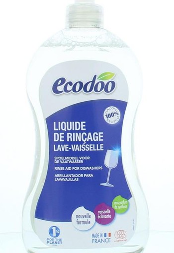 Ecodoo Glansspoelmiddel bio (500 Milliliter)