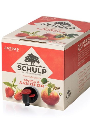 Schulp Appel-aardbei saptap (5 Liter)