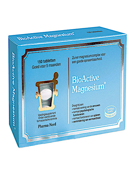 Phar­ma Nord Bio ac­ti­ve mag­ne­si­um ta­blet­ten 150 stuks