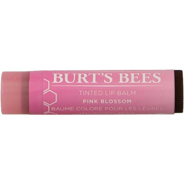 Burts Bees Getinte lippenbalsem Pink blossom (4,3 Gram)