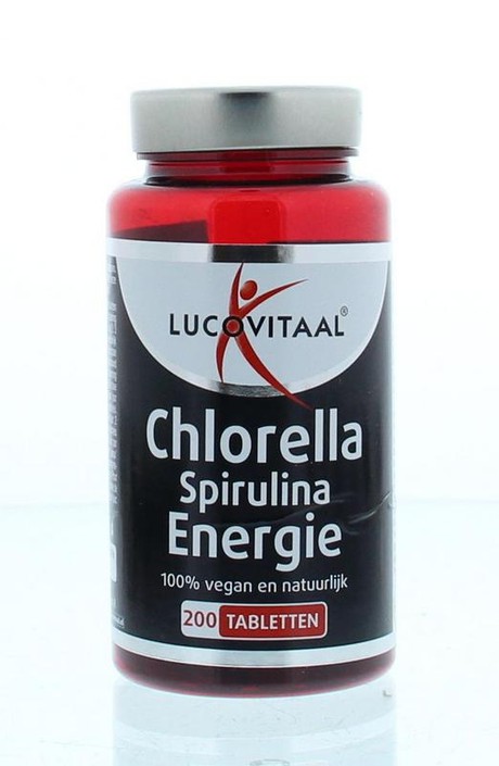 Lucovitaal Chlorella spirulina (200 tabletten)
