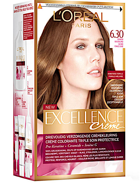 L'Oré­al Ex­cel­len­ce Crè­me 6.30 donker goud blond