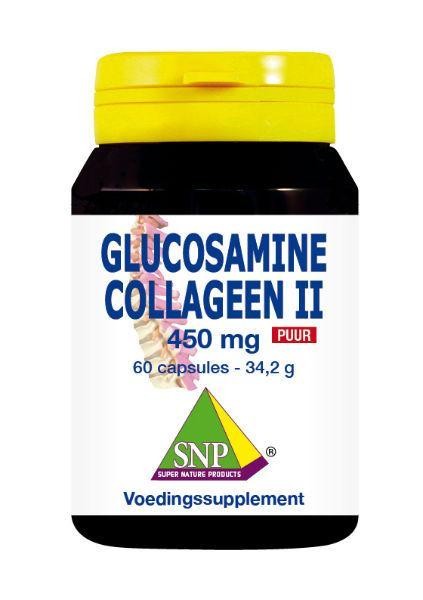 SNP Glucosamine collageen type II puur (60 Capsules)
