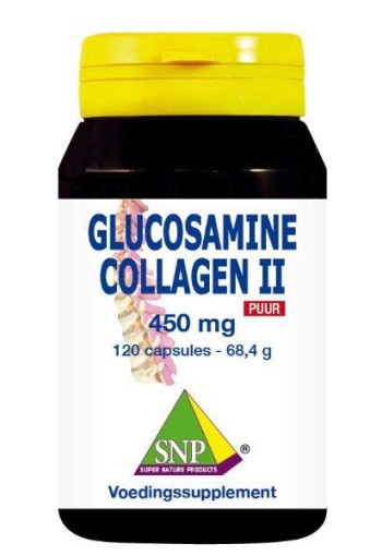 SNP Glucosamine collageen type II puur (120 Capsules)
