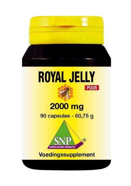 SNP Royal jelly 2000 mg puur (90 Vegetarische capsules)