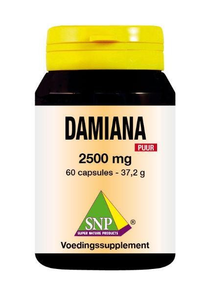 SNP Damiana extract 2500 mg puur (60 Vegetarische capsules)