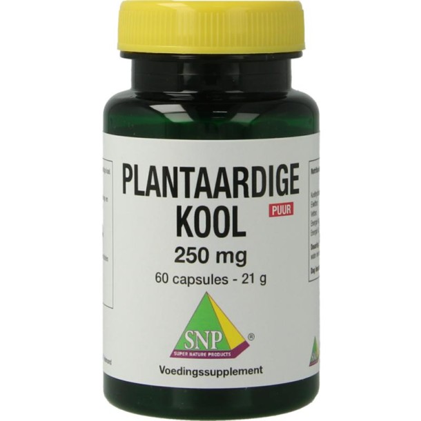 SNP Plantaardige kool 250 mg puur (60 Capsules)