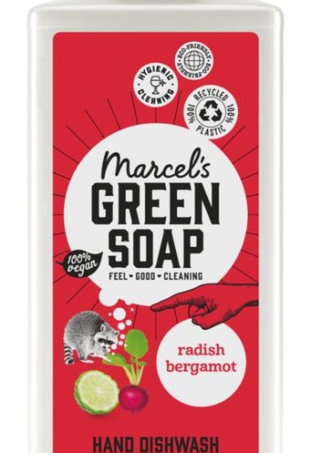 Marcel's GR Soap Afwasmiddel radijs & bergamot (500 Milliliter)