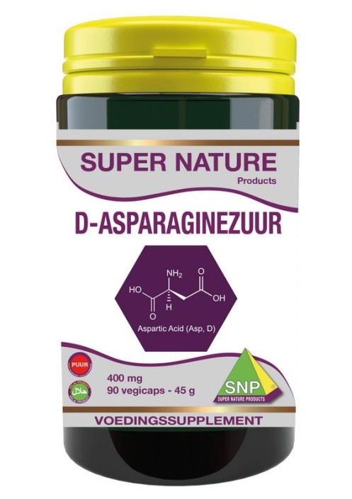 SNP D-Asparaginezuur 400mg puur (90 Capsules)