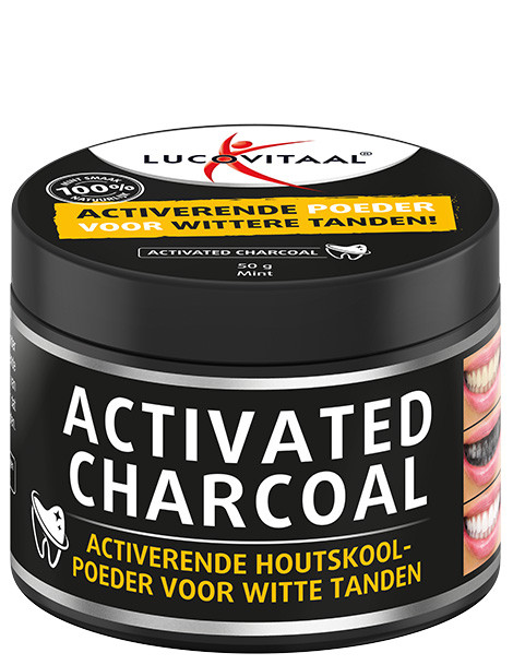 Lucovitaal Activated charcoal (50 Gram)