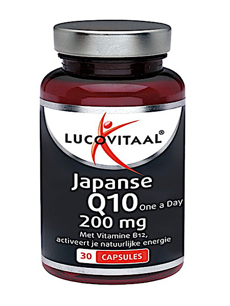 Lucovitaal Q10 200 mg Japans (30 capsules)