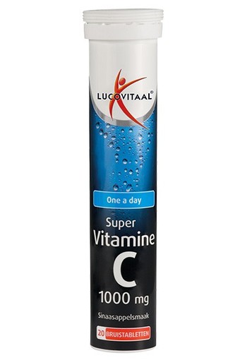 Lucovitaal Vitamine C bruistabletten (20 Tabletten)