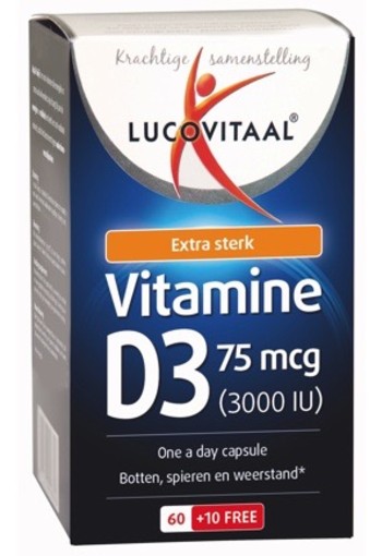 Lucovitaal Vitamine D3 75 Mcg 70ca