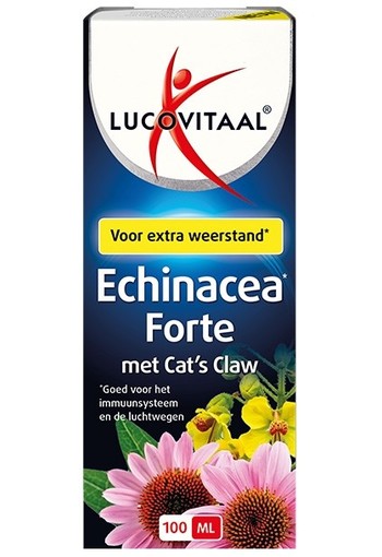 Lucovitaal Echinacea extra forte cats claw (100 ml)