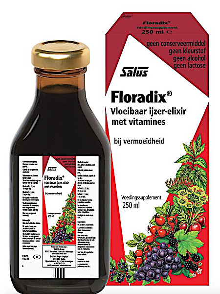 Salus Floradix ijzer elixer 250 ml