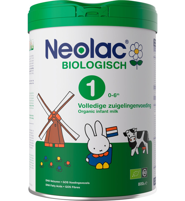 Neolac Organic Zuigelingenmelk 1 bio (800 gram)