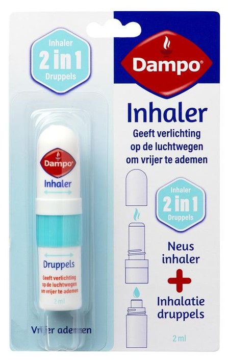 Dampo 2-in-1 Inhaler (2 Milliliter)
