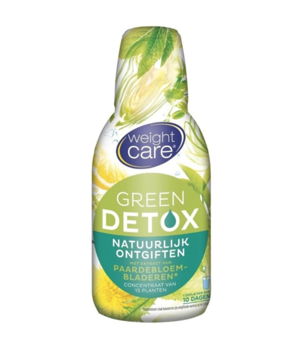Weightcare Detox siroop green ontgiftend 500 ml
