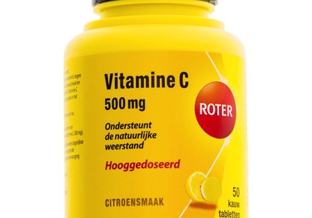 Roter Vitamine C Hooggedoseerd 500 Mg Kauwtabletten 50st