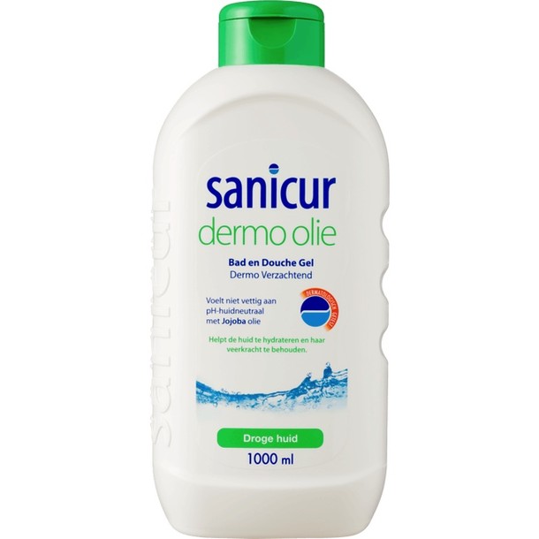 Sanicur Dermo Olie Bad & Douche Gel - 1 liter