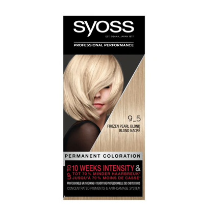Syoss Color baseline 9-5 frozen pearl blonde haarverf 1 Set